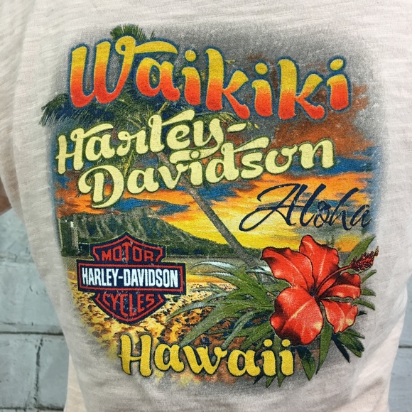 Harley-Davidson Tops - Harley Davidson Waikiki Tee-Shirt